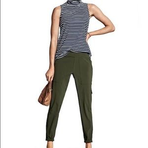 Athleta Olive Green Chelsea Cargo Pant